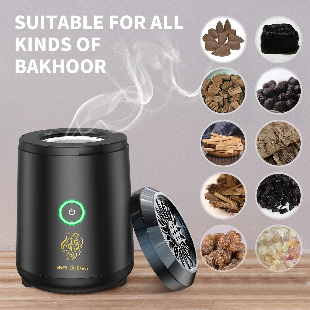 Dayzire™ Smart Bukhoor Perfume Dispenser: Innovative Incense Burner